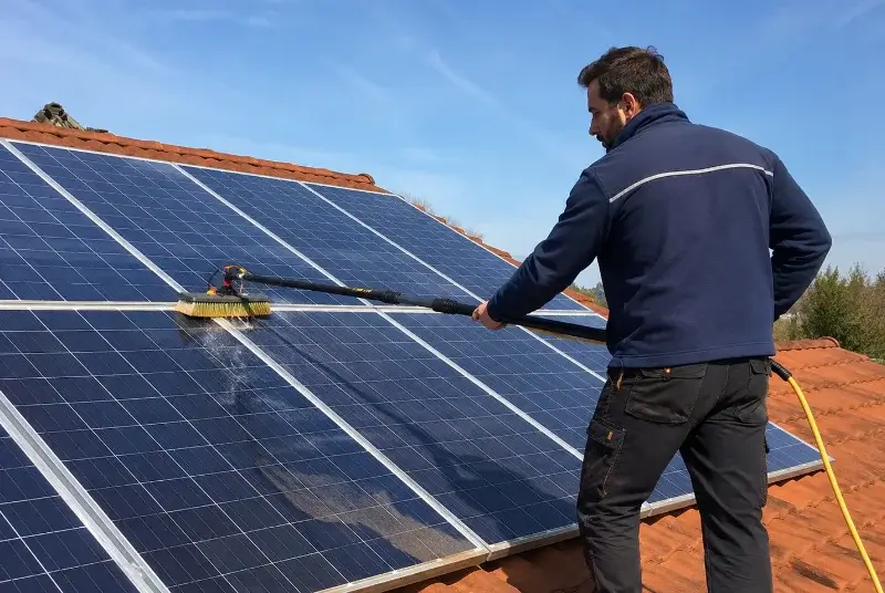 Nettoyage et entretien de panneaux solaires à Bergbieten